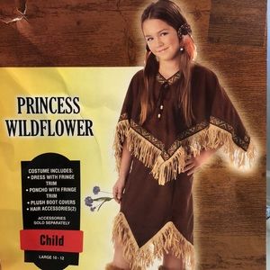 Girls size Large Indian Princess Costume